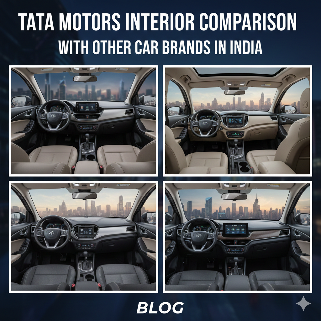 Tata Motors Interior Comparison With Other Car Brands in India –Blog